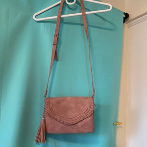 Brand new Pink faux suede